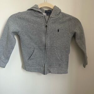 Polo by Ralph Lauren Kids Gray Hoodie Size 5